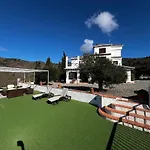 Trompetilla & Casa Cactus Luxury Wellness With Pool, Yoga & Hammam For 20p In Montes De 40 Min To 别墅 马拉加
