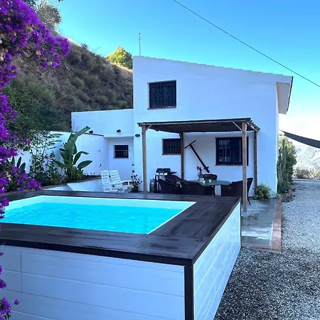 فيلة Trompetilla & Casa Cactus Luxury Wellness With Pool, Yoga & Hammam For 20p In Montes De 40 Min To مالقة