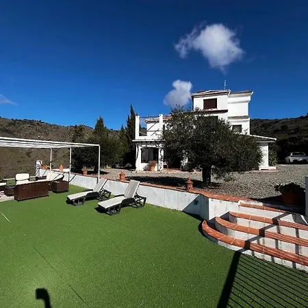 Trompetilla & Casa Cactus Luxury Wellness With Pool, Yoga & Hammam For 20p In Montes De 40 Min To فيلة مالقة